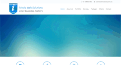 Desktop Screenshot of imediasolutions.biz